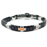 Bracciale Baraka Uomo in Oro rosa Diamante Black BR214203RODN070018 - BR214203RODN070018